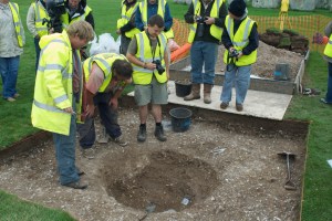 Aubrey Hole - before excavation